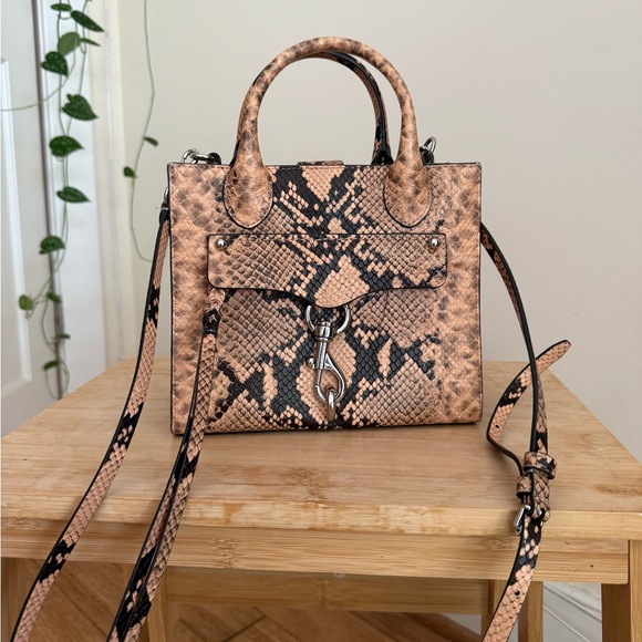 Rebecca Minkoff Megan Mini Rosewood Crossbody Bag - Picture 2 of 3